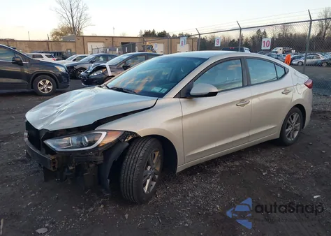 2017 Hyundai Elantra Se из США, поврежденный, VIN KMHD84LF3HU189910